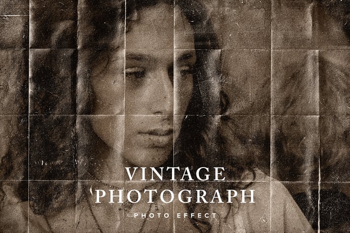 Vintage Photograph PSD Photo Effect