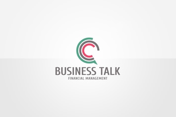 Business Talk Logo Template