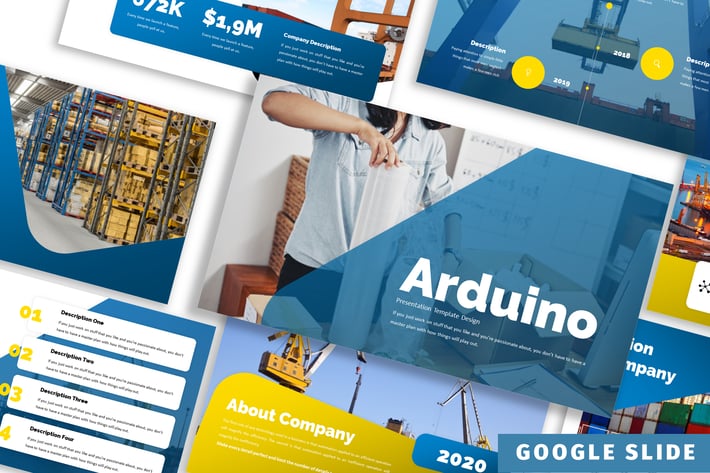 Arduino - Business Google Slide Template