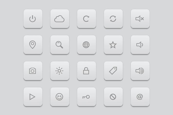 Keyboard Icons