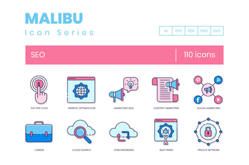 110 SEO Icons