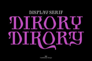 Dikory Display Serif