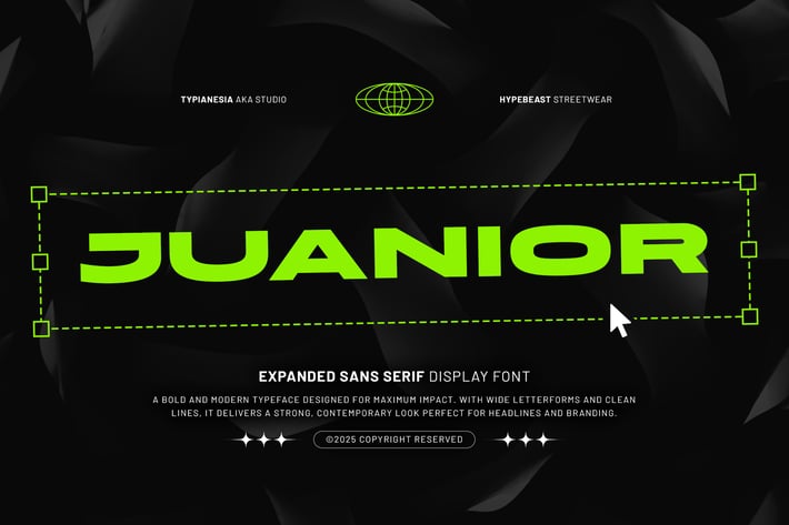 Juanior - Expanded Sans Serif Display