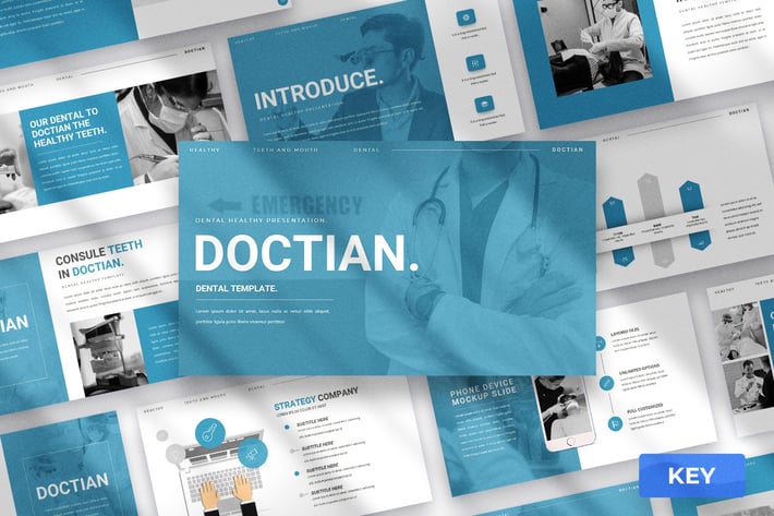 Doctian - Medical Keynote Presentation Template