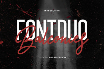 Balconies - Font Duo