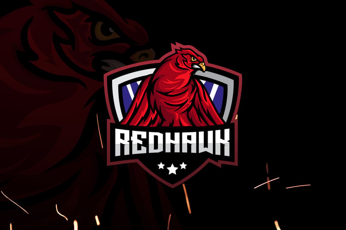 Hawk Esports - Mascot & Esport Logo