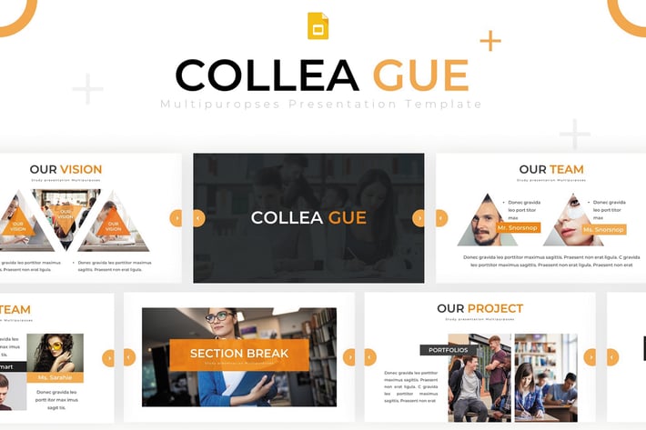 Colleague - Google Slides Template