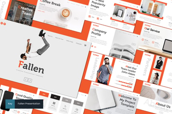 Fallen - Keynote Template