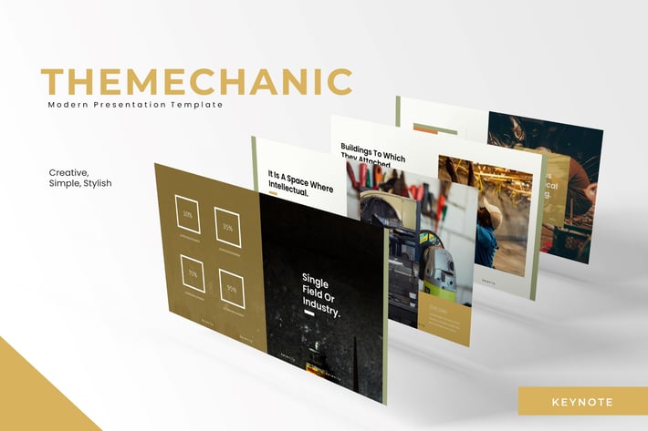 The Mechanic - Keynote Template