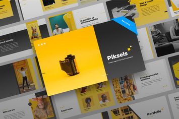 Piksels - Creative Agency Keynote Presentation