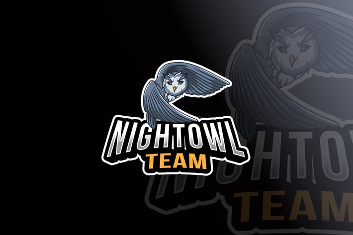 Night Owl Logo Template