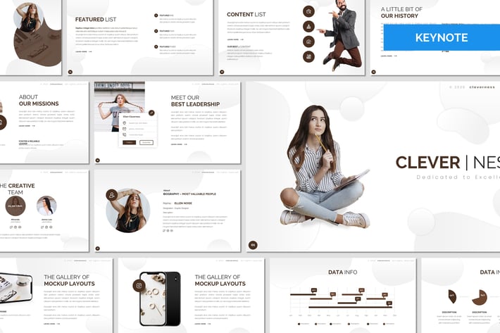 Cleverness - Creative Keynote Template