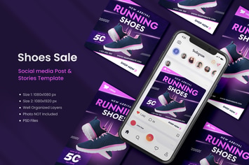 Shoes Sale Social Media Template