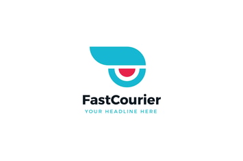 Fast Courier Logo Template