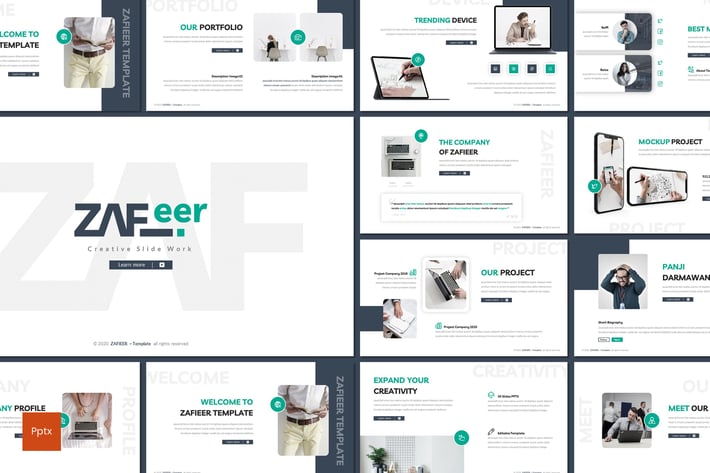 Zafeer - Business Powerpoint Template
