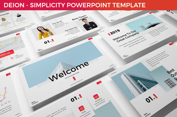Deion - Simplicity Powerpoint Template