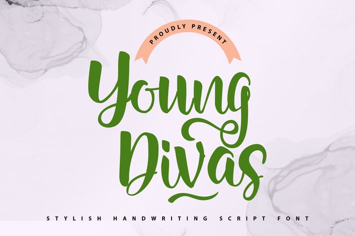 Youngdivas | Stylish Handwriting Script Font