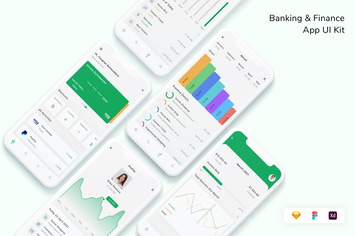 Banking & Finance App UI Kit