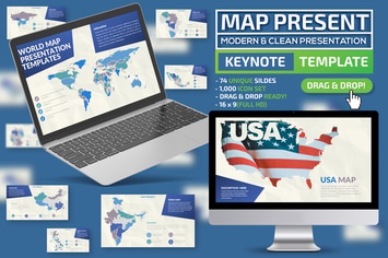 Map Keynote Template