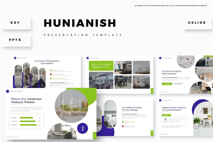 Hunianish Presentation Template