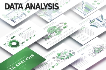 Data Analysis - PowerPoint Infographics Slides