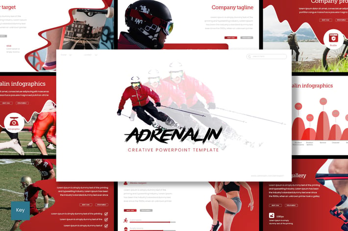Adrenalin - Keynote Template