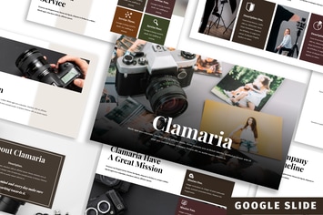 Clamaria - Business Google Slide Template
