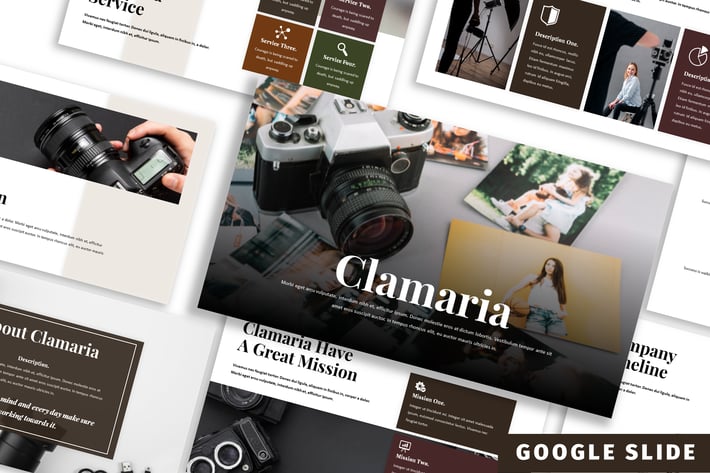 Clamaria - Business Google Slide Template