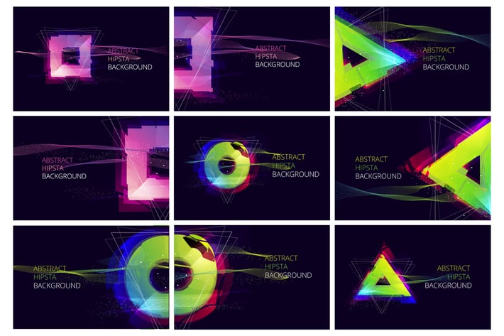 Abstract Vector Background. Trendy Background for 