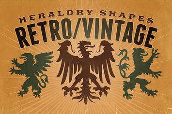 Vintage shapes - Heraldry Symbols 2