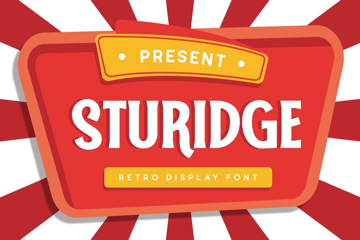 Sturidge Font