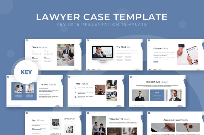 Lawyer Case - Keynote Template