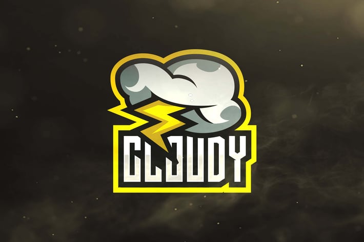 Cloudy Sport and Esports Logos