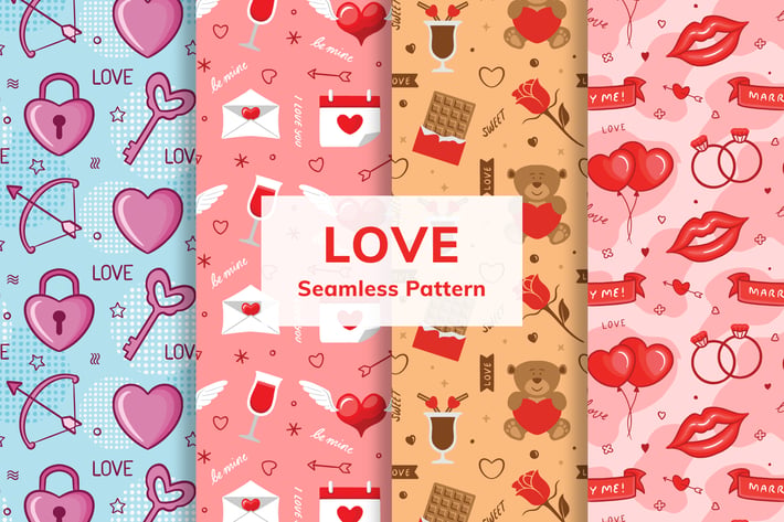 Love Seamless Pattern