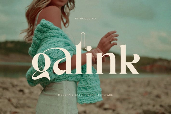 galink Modern Ligature Serif