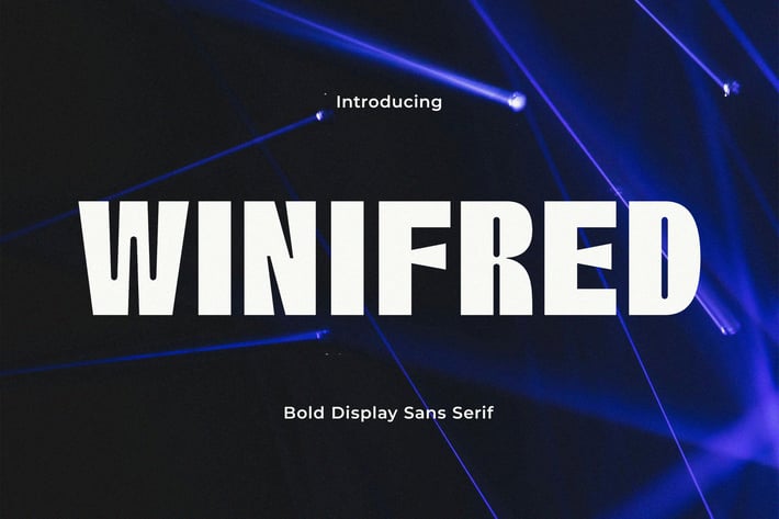Winifred - Bold Sans Serif Display