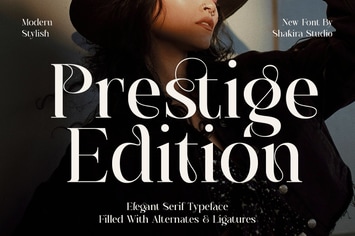 Prestige Edition - Elegant Luxury Font