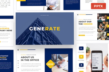 Generate - Powerpoint Presentation Template