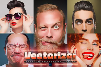 Vectorizer Photoshop Action 