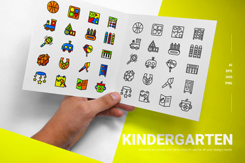Kindergarten - Icons