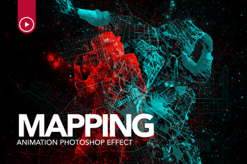 Gif Animated Mapping Photoshop Action