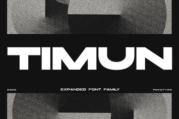 Timun - Modern Expanded Font Family