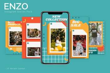 Enzo - Instagram Story Pack