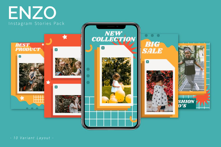 Enzo - Instagram Story Pack