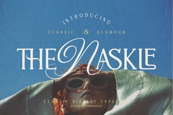 Thenaskle typeface