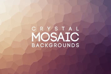 Crystal Mosaic Backgrounds