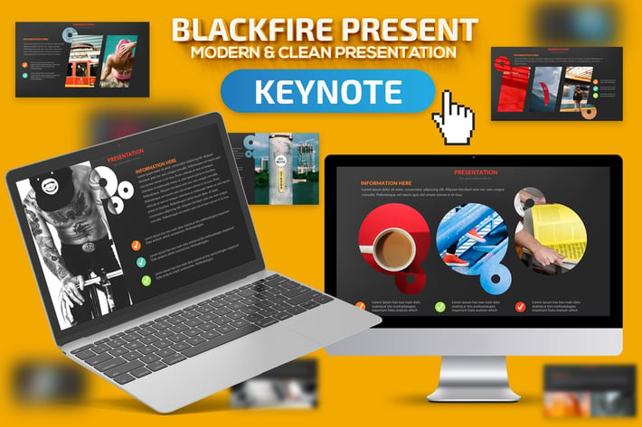 Blackfire Keynote Presentation Template