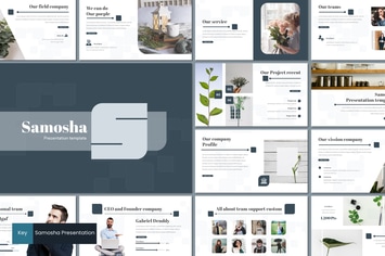 Samosha - Keynote Template