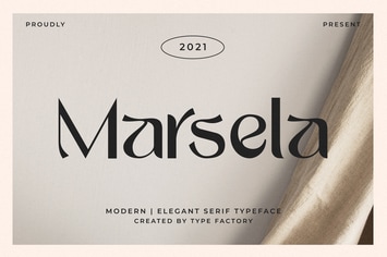 Marsela - Modern & Elegant Serif