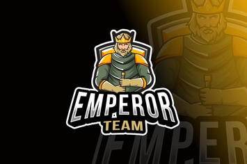 Emperor Team Logo Template